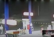 Perú: captan a presunto alienígena en gasolinera