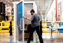 Amazon instaló cabinas de meditación para sus empleados Amazon, cabinas de meditación, empelados, jornada laboral,