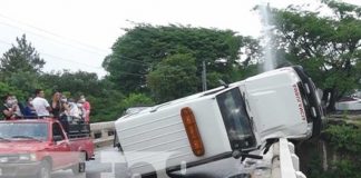 nicaragua, esteli, ambulancia, accidente, puente, rio,