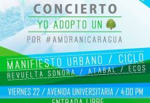Todos a Cantar y Adoptar un Árbol por Amor a Nicaragua