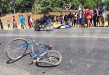Atropellan y muere anciano en carretera de Rivas