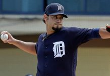 Aníbal Sánchez lanza 4 innings