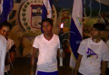 Nandaimeños reciben la Antorcha de la Libertad