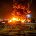 Apagan incendio en importante refinería próxima a Teherán teheran, incendio, refineria de petroleo,