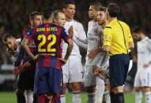 Presionan a árbitro para favorecer al Madrid en clásico con el Barcelona