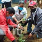 Estudiantes de Tipitapa realizan jornada de reforestación