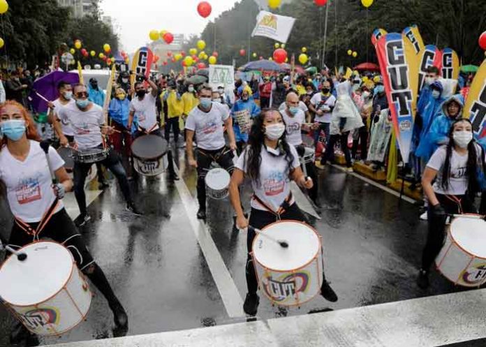 aro colombia, comite de paro, suspension, protestas,