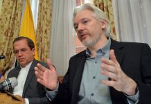 Apoya Ecuador que Assange salga libre de Londres