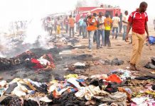 Al menos 10 muertos en un triple atentado suicida en Nigeria