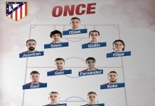 Colchoneros tienen su once