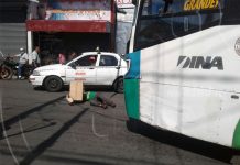 Bus de la Ruta 102 atropella a peatón en Ciudad Jardín
