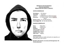 Identikit del autor de la muerte del Comisionado Mayor de Boaco