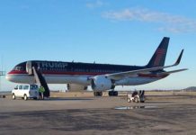 Avión privado de Trump aterriza de emergencia
