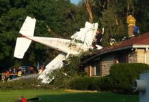 Cae avioneta en costa de Florida, recuperan un cuerpo
