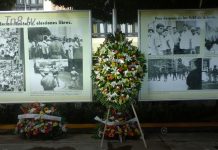 Recuerdan masacre del 22 de enero en Avenida Roosevelt