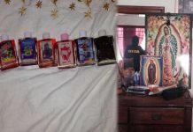 Honduras: Amuletos, imágenes y cuadros de narcos en hotel