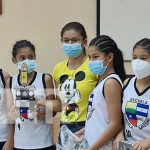 Premian a equipos de juegos escolares nacionales en mini baloncesto femenino nicaragua, deporte, baloncesto, femenino, premios,