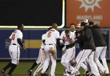 Orioles vencen a Mellizos y Rojos a Filis