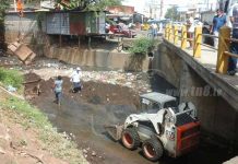 Alcaldía de Managua activa en limpieza de cauces