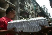 Último adiós a bebé que murió en vía pública de Guatemala