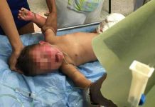Rescatan a bebé de un incendio en Honduras