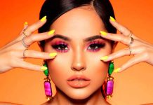 Becky G lanza Treslúce Beauty, su nueva marca de cosméticos belleza, becky g, linea de maquillaje, cantante, tresluce, mundo empresarial,