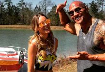 Belinda y ‘La Roca’ se toman foto en el set de ‘Baywatch’