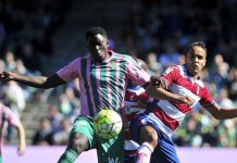 Betis tumba al Granada y se distancia