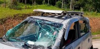 Nicaragua, Bluefields, accidente, dos personas lesionadas,