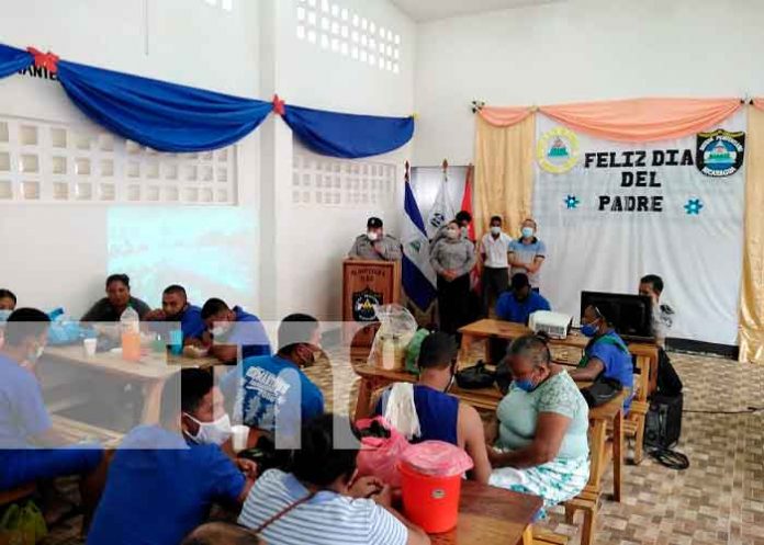 blu2 Nicaragua, día del padre, bluefields, Centro Penitenciario
