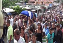 Dan último adiós en Boaco al Comisionado Buenaventura