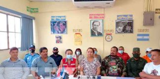 Nicaragua, boaco, ejercicio de multiamenazas, comupred,