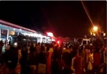 Colombia: 14 buses y varias bodegas son consumidas por un incendio en Barranquilla