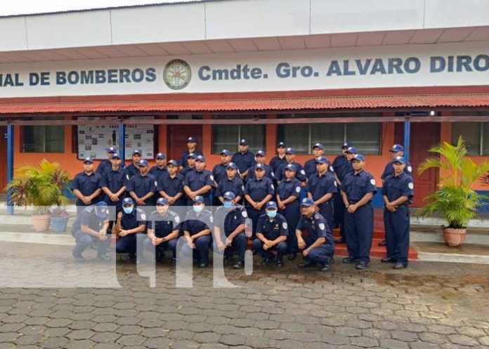 nicaragua, bomberos, masaya, capacitacion, atencion,