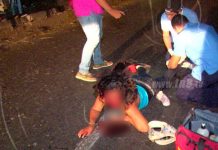 Mujer es atropellada al cruzar de manera imprudente