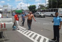 Managua: Borracho arma pleito con cruz rojistas