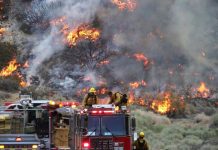Tornados de fuego en incendio que amenaza a más de 82.000 personas en California