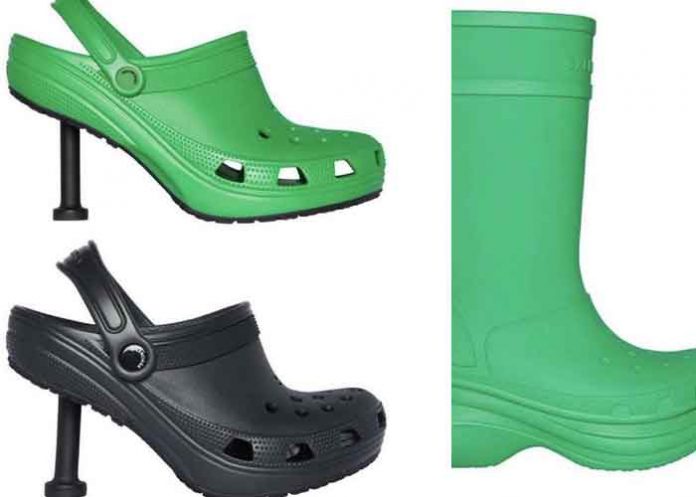 tendencias, crocs, tacon, balenciaga,