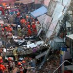 Brasil, Río de Janeiro, mueren dos personas, derrumbe de edificio