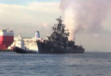 Buque de guerra ruso evita colisión con pesquero turco en mar Egeo