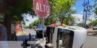 nicaragua, accidente de transito, policia,