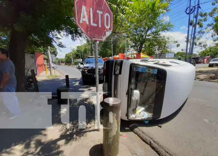 bus nicaragua, accidente de transito, policia,