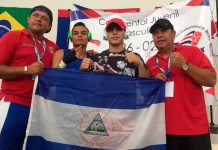 Rommel Caballero bañó de oro a Nicaragua