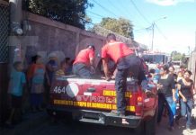 Se desmarimba del techo de una vivienda