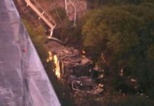 20 muertos tras caer un camión a un barranco en Argentina
