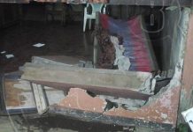 Ancianito se salva de morir aplastado mientras dormía