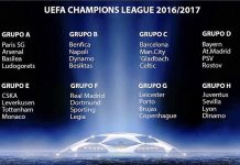 Todo listo para la Champions