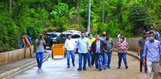 nicaragua, managua, alcaldia, mejoramiento vial, san jose de las canadas,