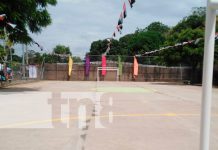 Alcaldía de Ciudad Sandino inaugura reconstrucción de Cancha en Bello Amanecer Nicaragua, managua, cancha, ciudad sandino,