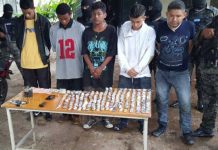 Capturan a supuestos pandilleros del Lempira en Honduras